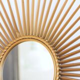 Sun mirror signed chaty vallauris am