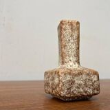 Brutalist Vase in West German Ceramic Mid-Century Style from the 1960s