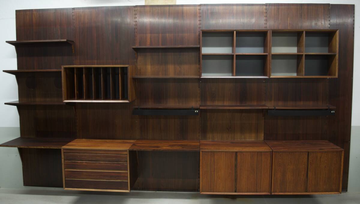 Poul Cadovius Rosewood Wall System
