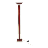 Vintage Brass and Lucite Floor Lamp, 1970s