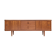 Midcentury Danish sideboard in teak by HW Klein for Bramin 1960s - with 3 stripes