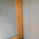 Solid walnut bookcase late 19th early 20th