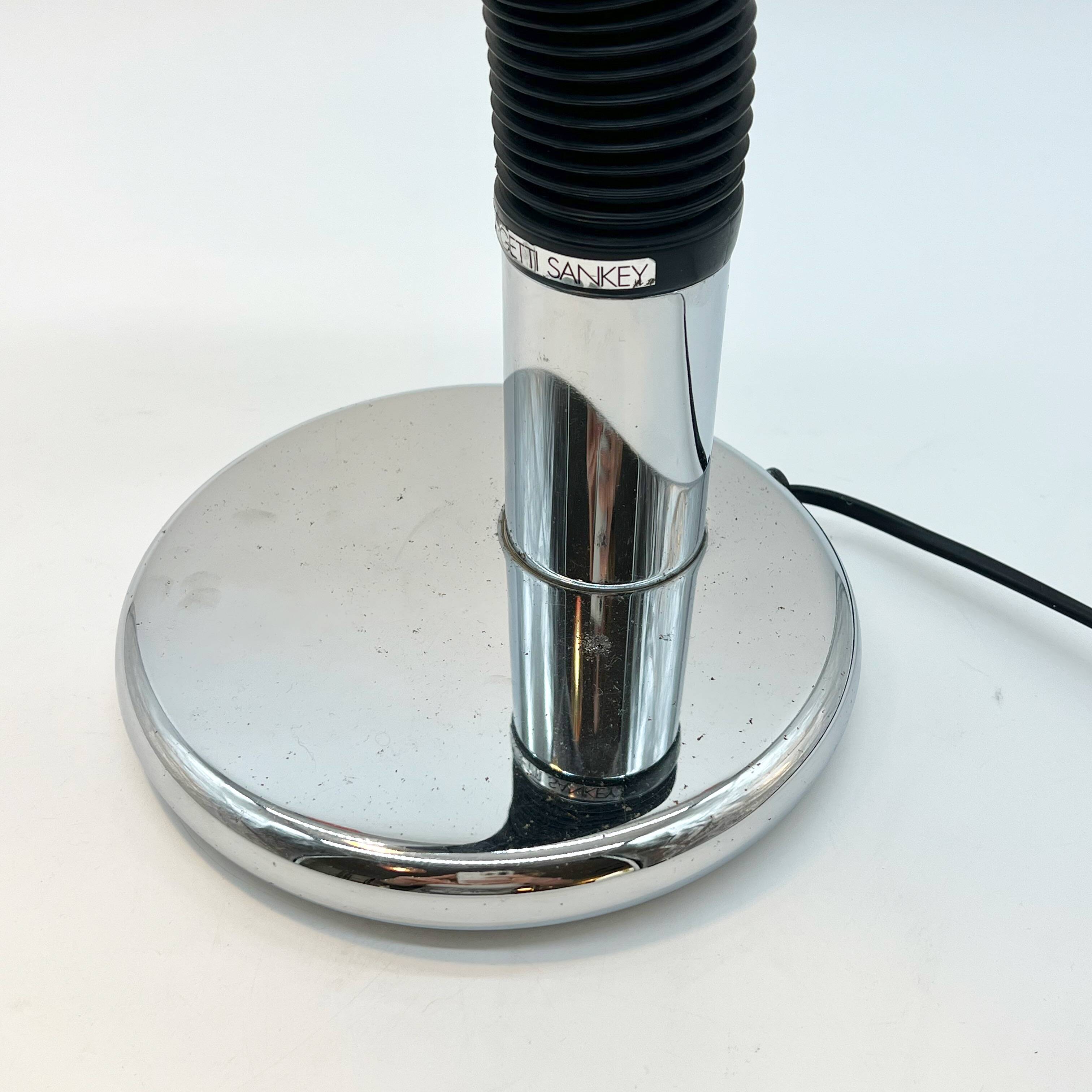 “Elbow” lamp in articulated metal by E. Bellini for Targetti Sankey, Ital