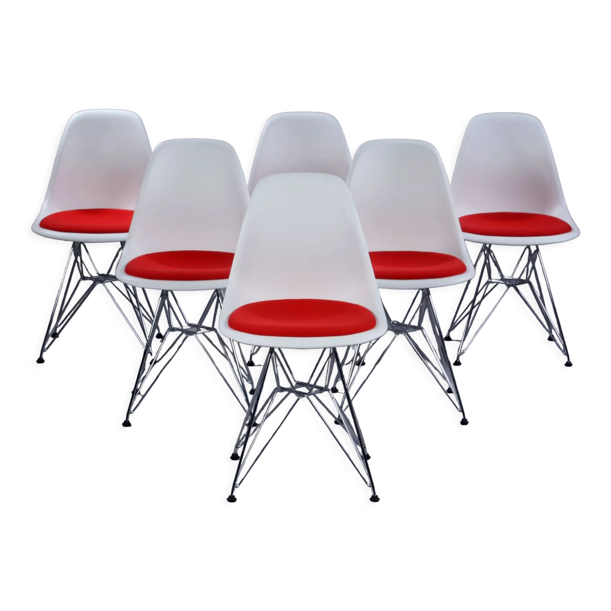 Chairs by Charles & Ray Eames for Vitra