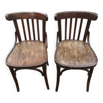 2 bistro chairs
