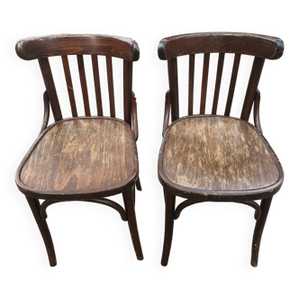 2 chaises bistrot