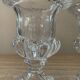 Paire de vase Médicis en cristal