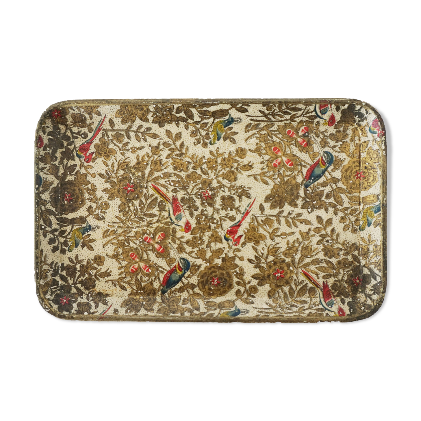 Japanese painted wood top