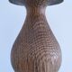XL turned solid wood lamp base H.45.5 cm