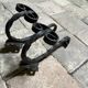 Pair of Medieval Style Wrought Iron Wall Brackets