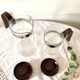 Vintage Pyrex glass teapot coffee pot carafes