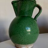 Vase pichet de ferme terre vernissée art populaire sud 1950