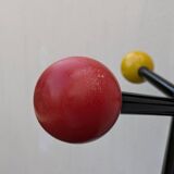 Vintage 1960s ball coat rack, Roger Féraud style