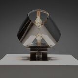 Stainless steel table lamp by Edera Radici for Sagim, Italy 1970