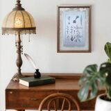 Planche botanique imprimée en 1889, les tiges