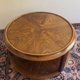 Table basse Majorelle en noyer