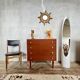 Vintage chest of drawers with spindle legs 1960