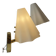 Pair of Murano Glass Wall Lamps, Italy, 1980s