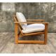Fauteuil lounge scandinave, 1960s