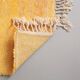 Traditional yellow wool Beni Ourain rug, size 2/3 m.