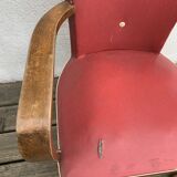 Red skai bridge armchair