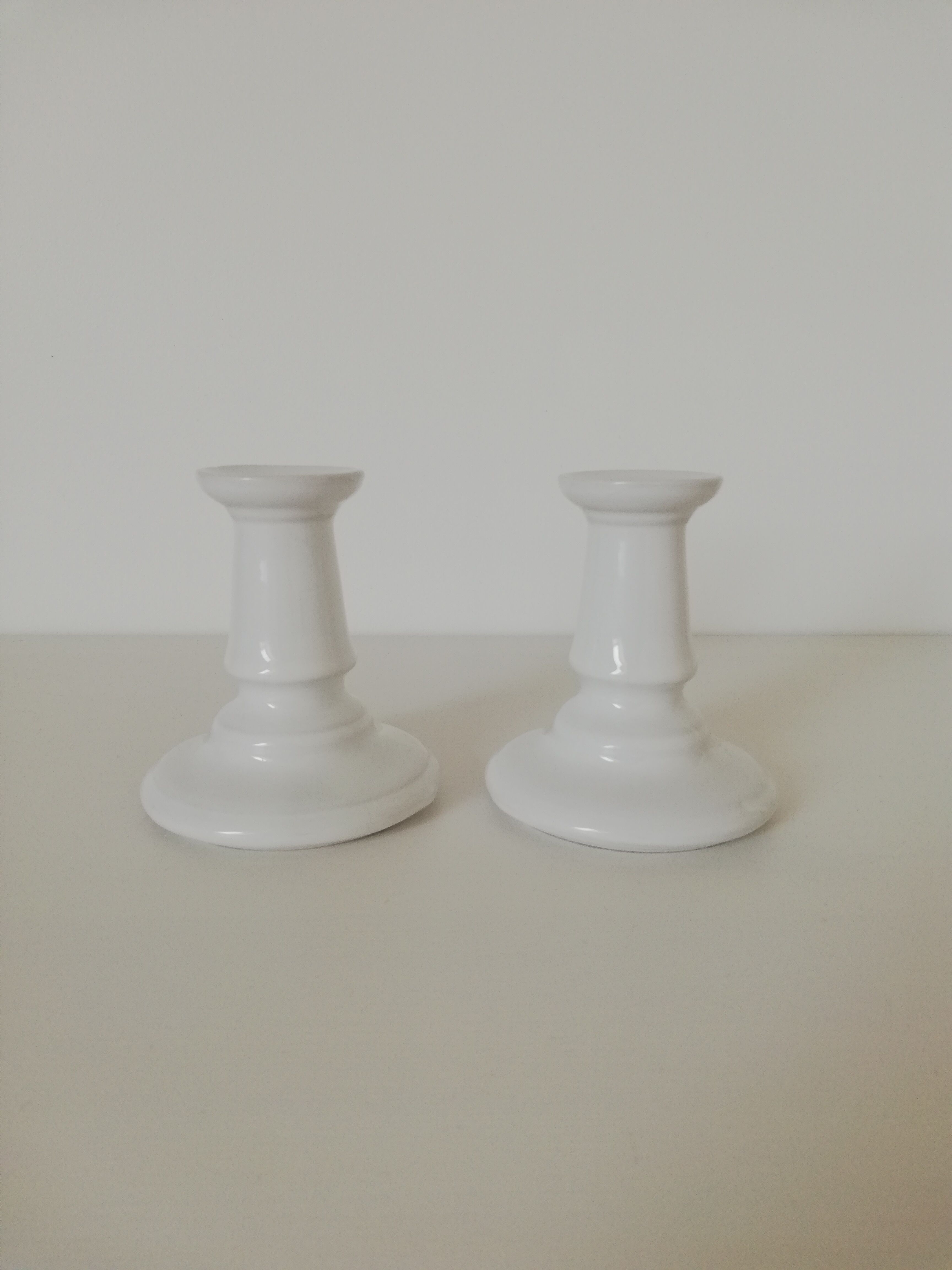 Vintage ceramic candle holders