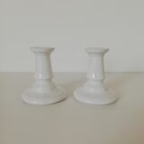 Vintage ceramic candle holders