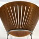 Suite de quatre chaises danoise "Trinidad" par Nanna Ditzel pour Fredericia Stolefabrik en teck