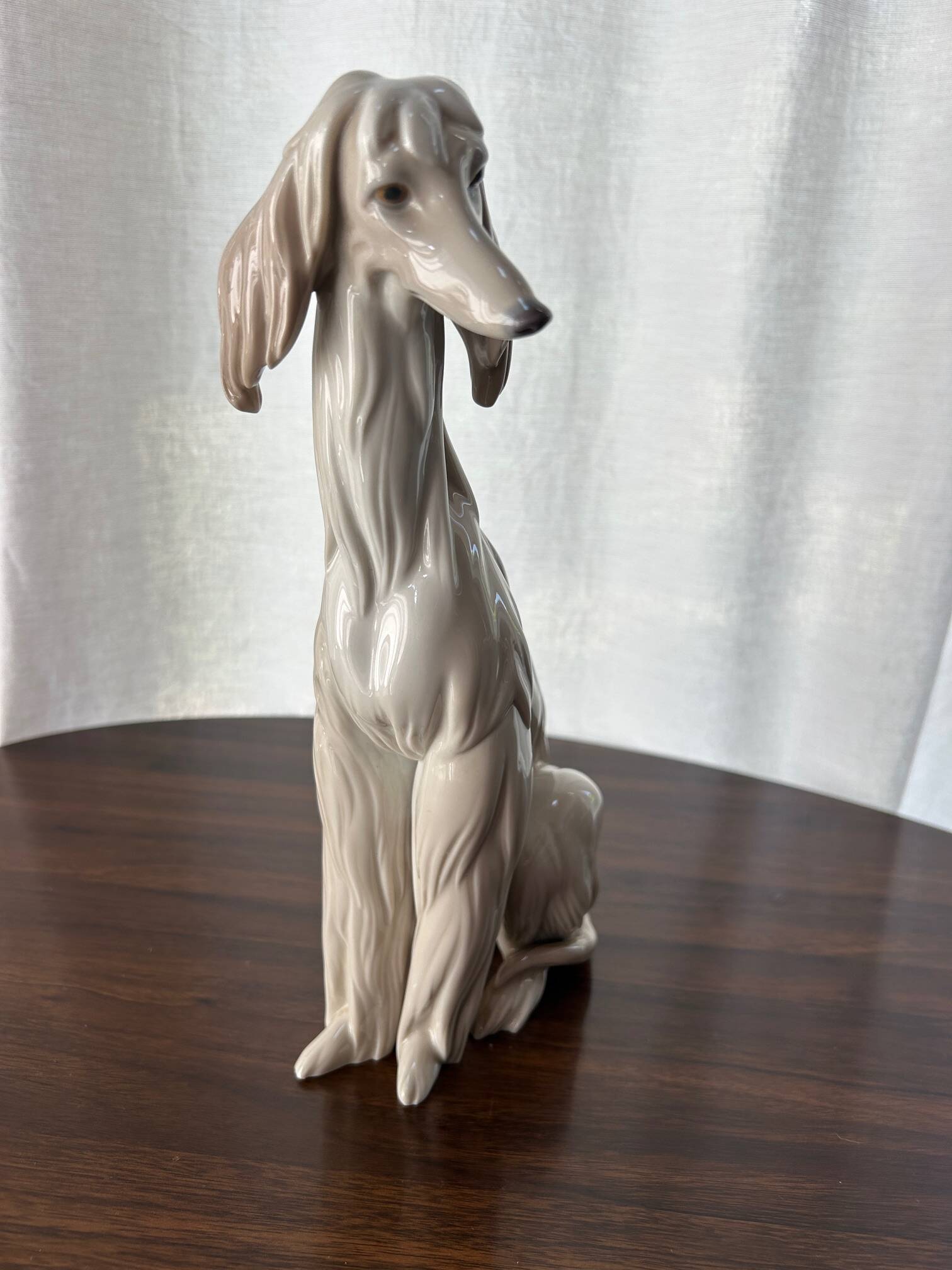 Ceramic greyhound by Juan Huerta