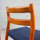 Set of 2 Model No. 84 Teak Chairs by Niels Otto Møller, Denmark, 1960s