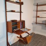 Norwegian Ergo Secretary Furniture, Scandinavian Vintage 1960s