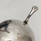 Tripod chocolate jug in silver from the 18th century Farmers General 378 grams