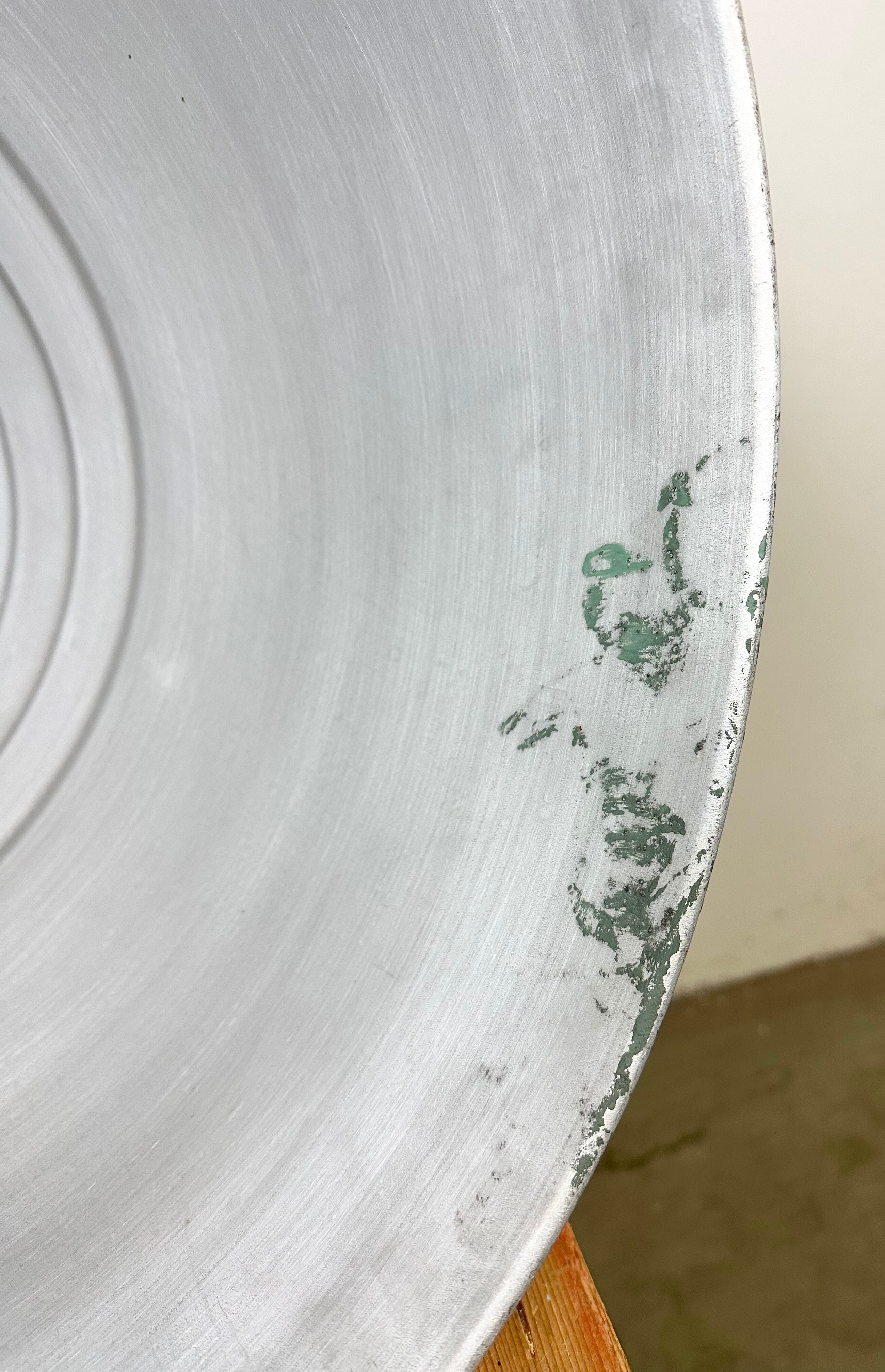 Large Industrial Aluminium Pendant Light from Elektrosvit, 1960s