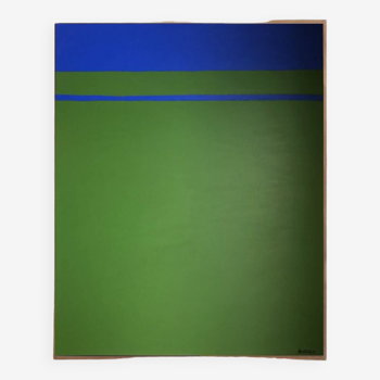 Original contemporary abstract "horizon of hope" 100x80