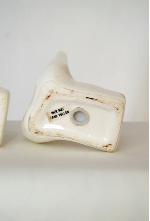 Pair of ceramic handends