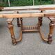 Henri II extendable dining table in solid walnut from the 19th century, 310cm.