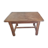 Solid wood table