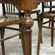 Grande table de ferme ancienne en chêne – 229 cm