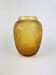 “Biches” crystal vase by Lalique – Amber