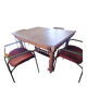 Extendable oak table antique