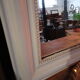 White Philippe Louis mirror 71x108cm