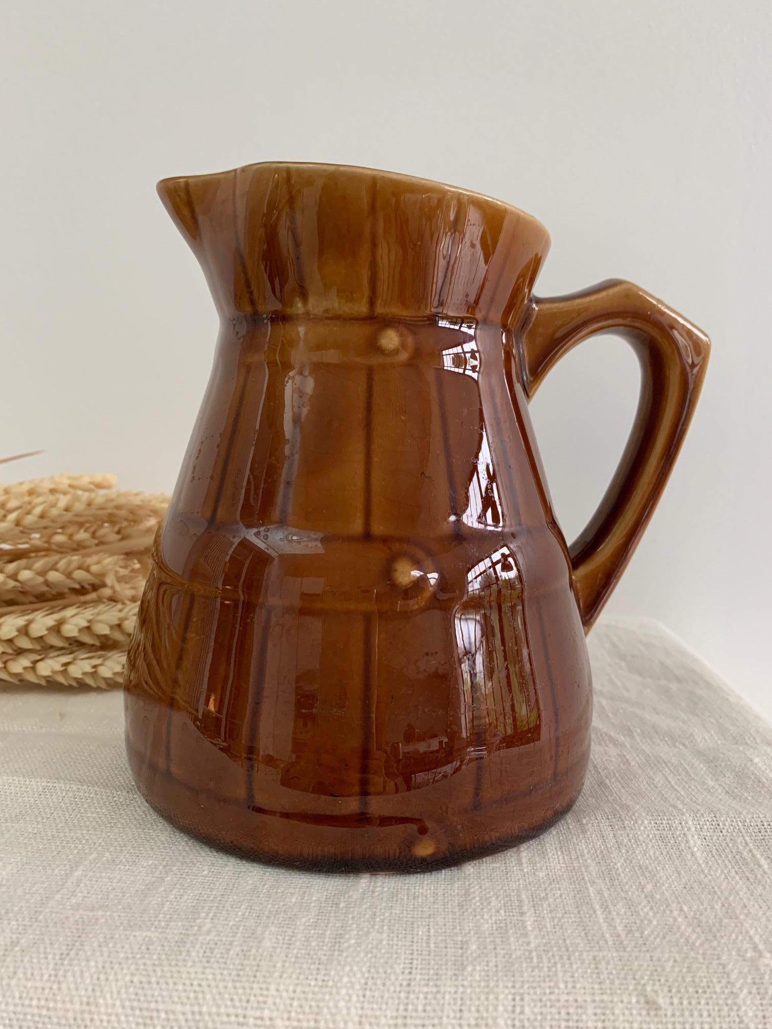 Sarreguemines cove pot