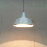 Danish enamel pendant lamp from the mid-century by Louis Poulsen, 1960s.