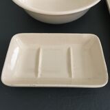 Set coupelle et porte savon Digoin Sarreguemines