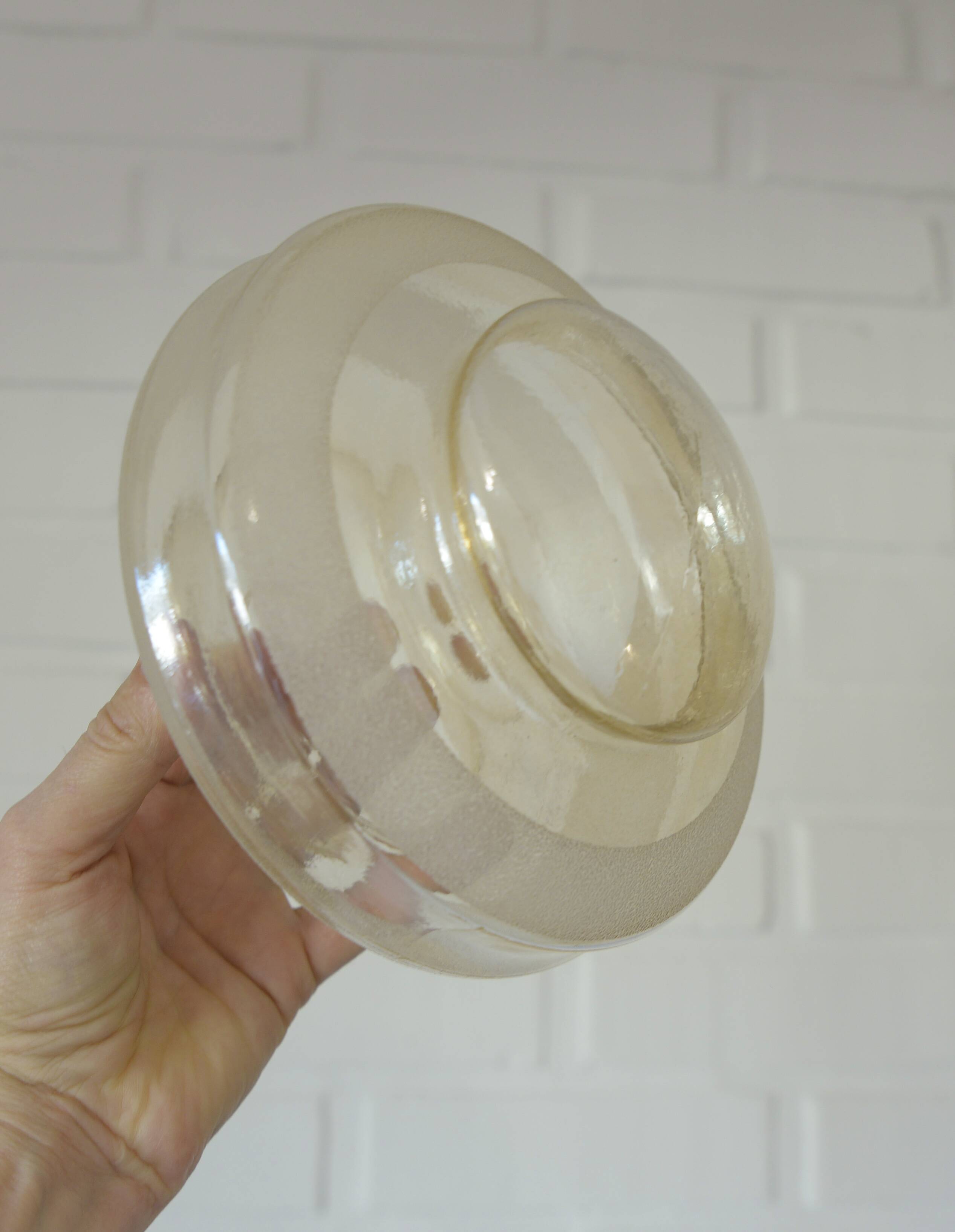 Vintage Bedside Lamps / Set of 2 / Redesign Mushroom Lamp / Art Deco Style