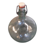 Small bottle in the shape of Lady Jane in blown glass