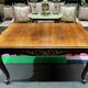 Antique English table. Solid oak.