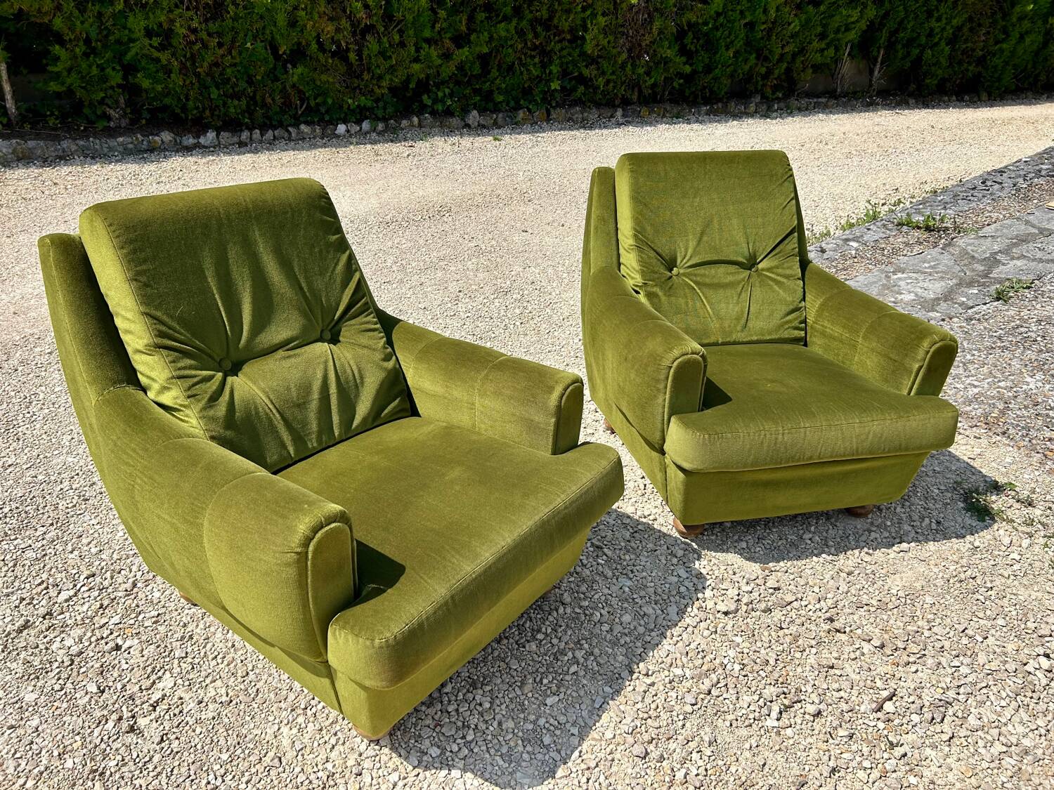 Pair of Steiner armchairs