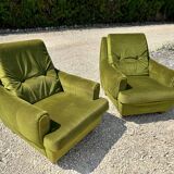 Paire de fauteuils Steiner