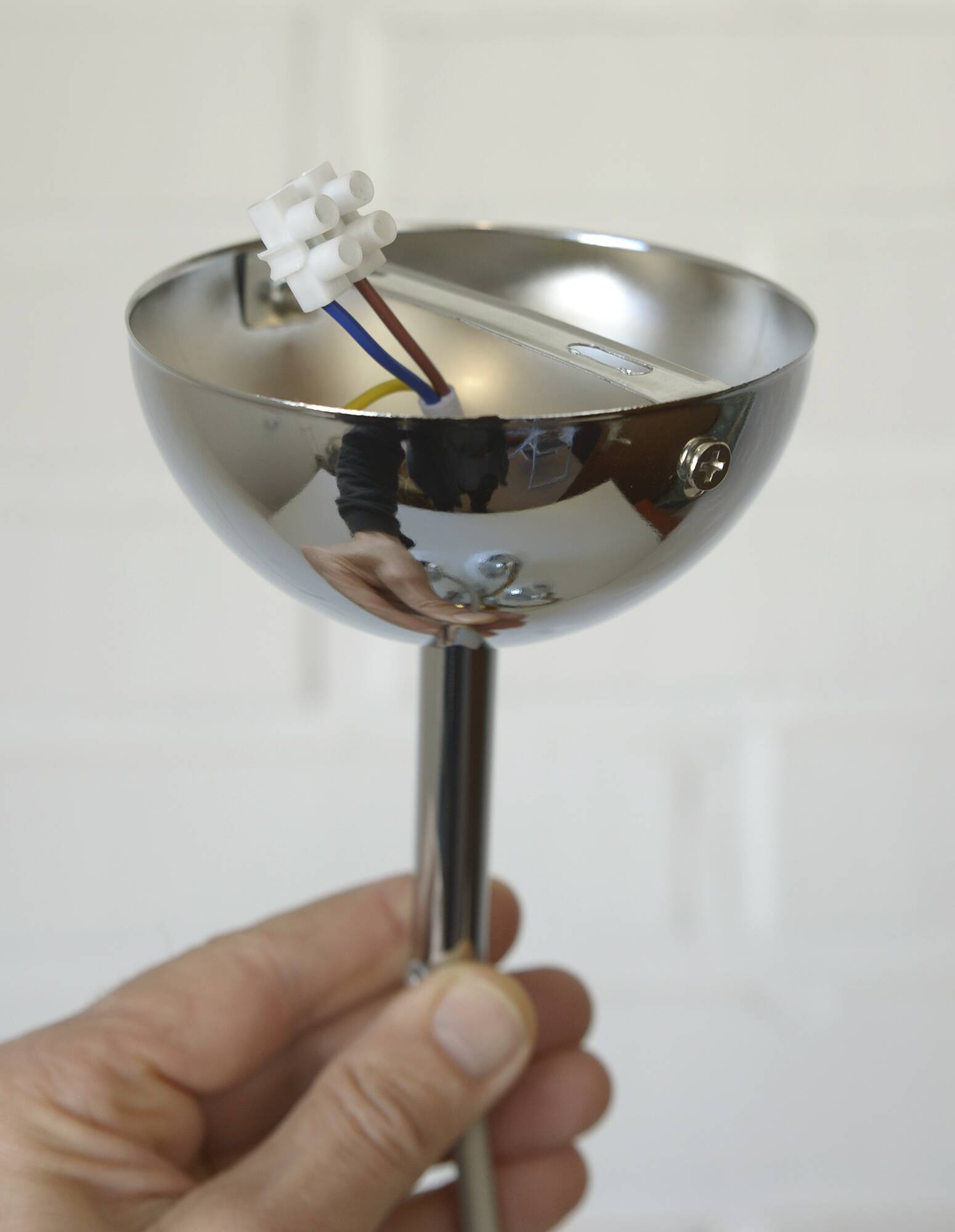 Vintage pendant lamp Art Deco style chandelier  Hanging light 1970s